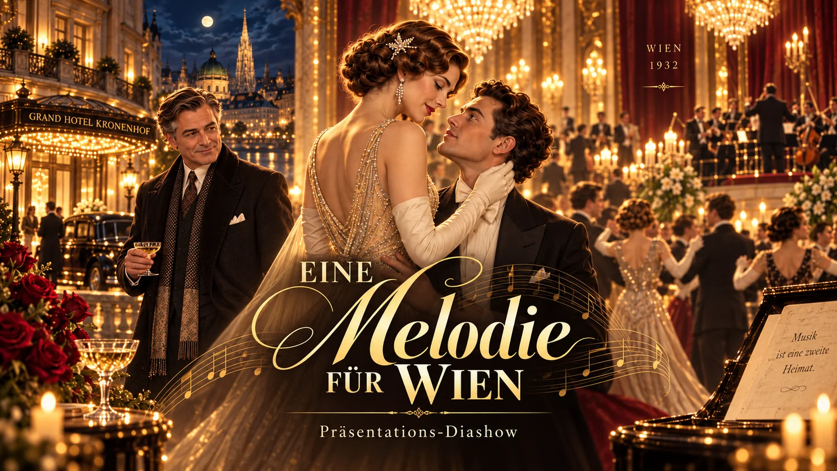 Eine Melodie für Wien – Key artwork
